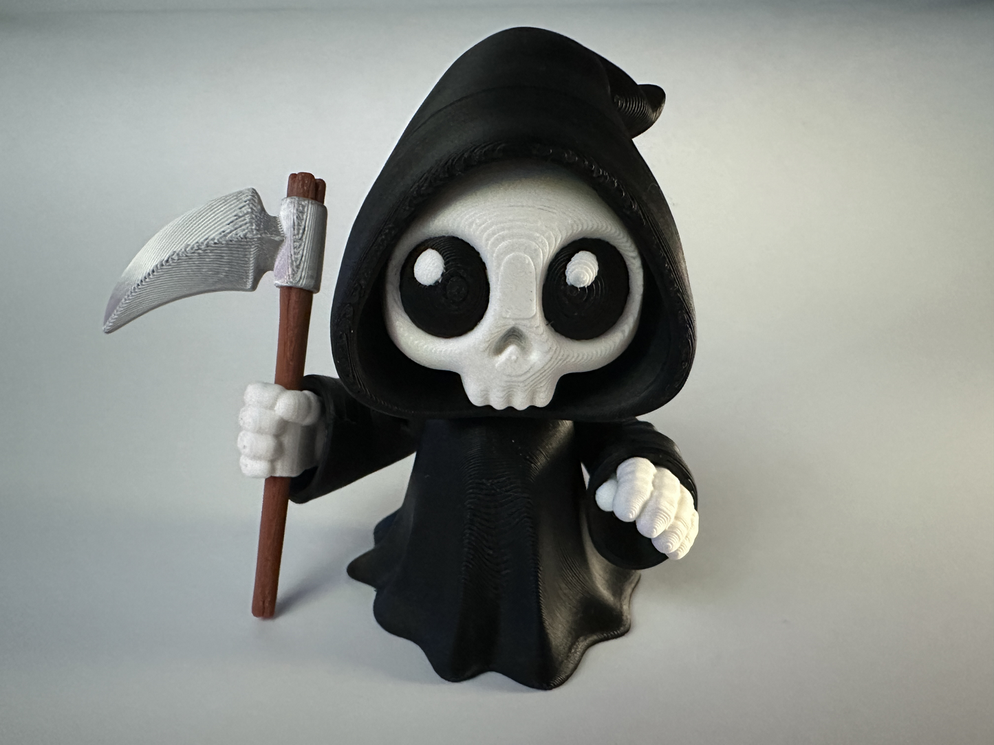 Chibi Grim Reaper Figure π β Cute and Creepy Desk Companion!