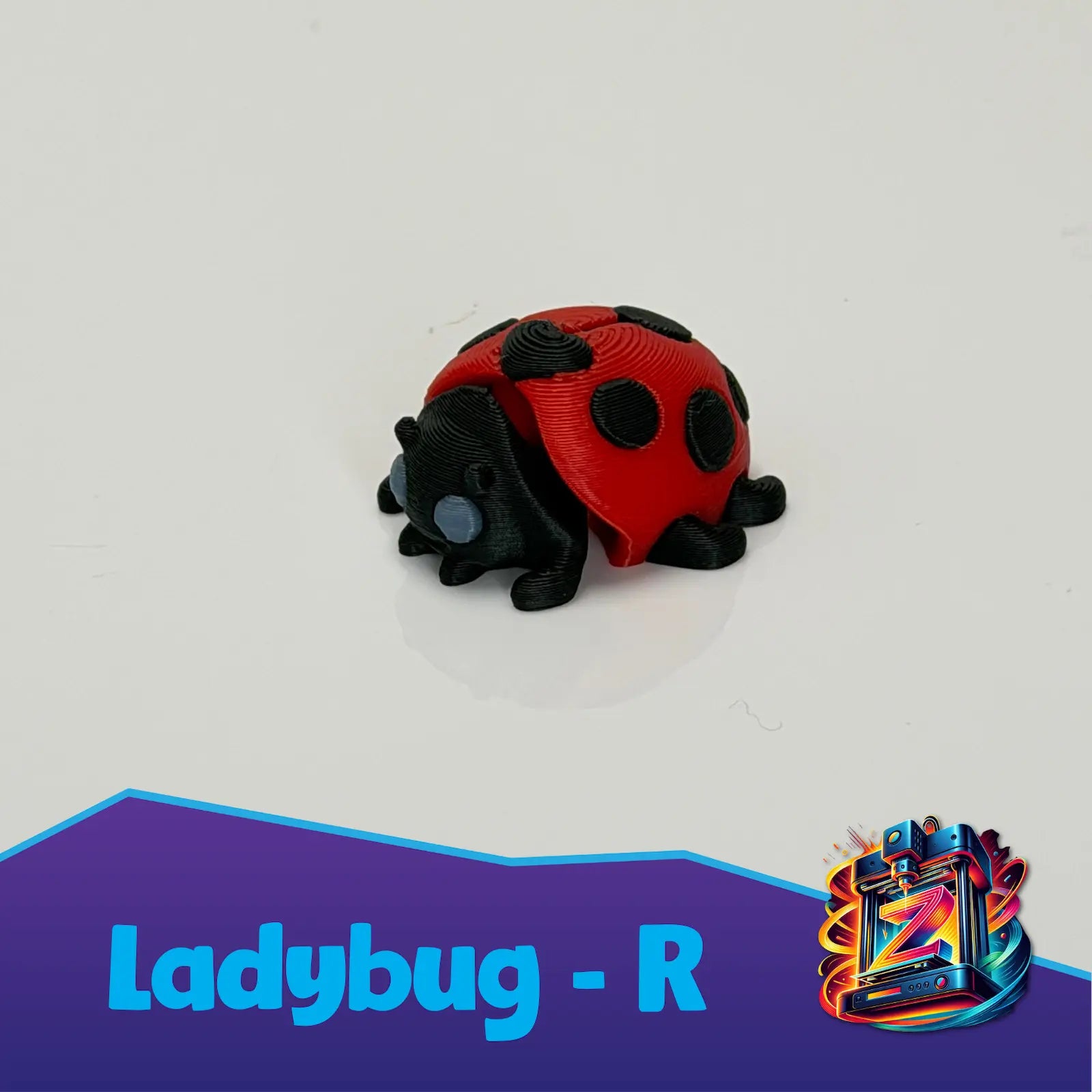 Mini Ladybug - Red – Zappy3D