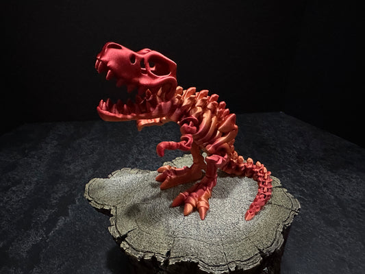 Prehistoric Precision: Articulated T-Rex Skeleton Model