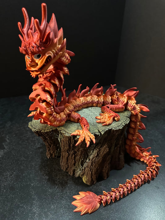 Majestic Articulated Imperial Dragon
