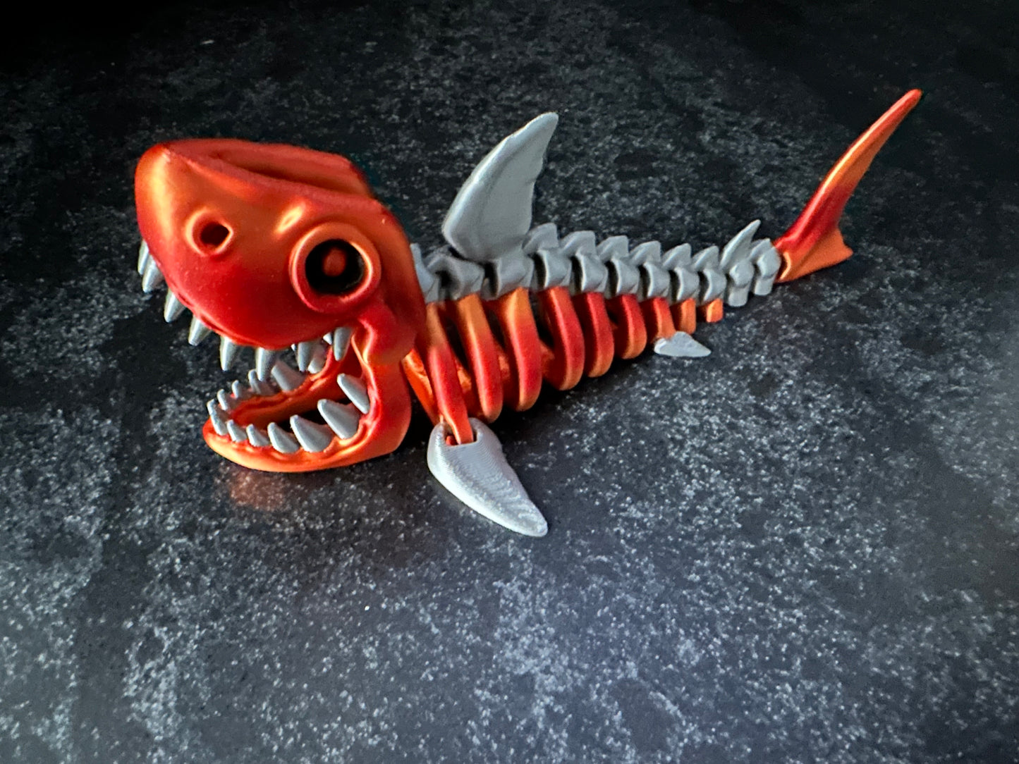 Shark Skeleton Fidget Desk Prop