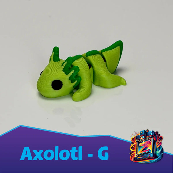 Mini Axolotl - Green