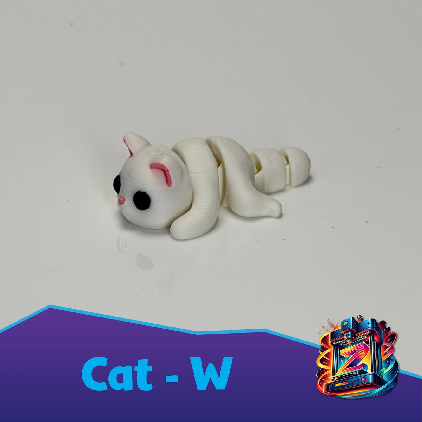 Mini Cat - White