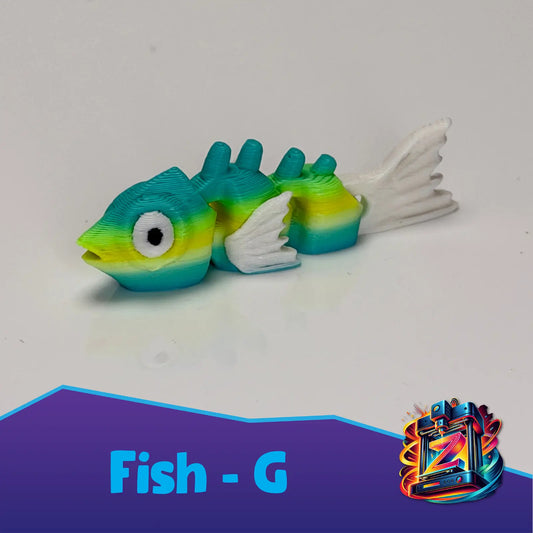 Mini Fish - Green