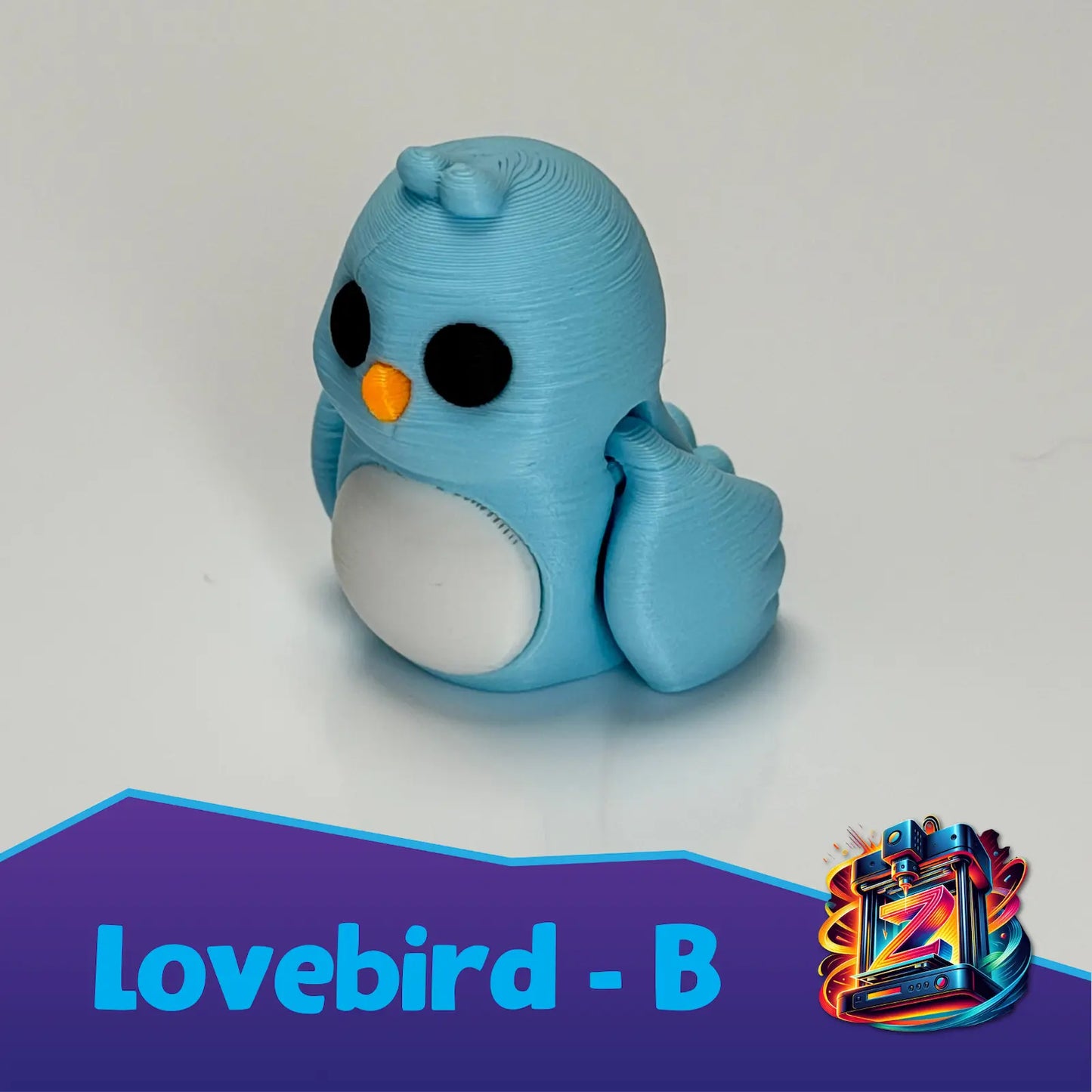 Mini Lovebird - Blue