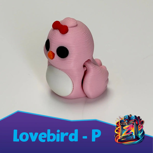 Mini Lovebird - Pink